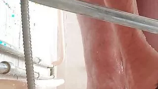 Taking shower in the hospital