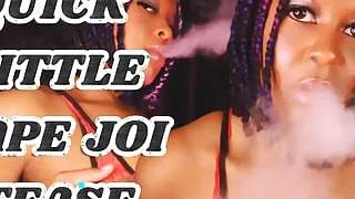 Quick Little Vape JOI Tease