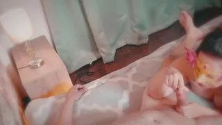 My husband's cock is very tasty, but it is much tastier if I put honey in it.