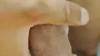 Masturbating video of single boy in rain