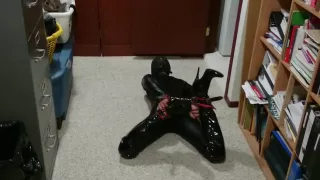 Catsuit Self Bondage Hogtie 2