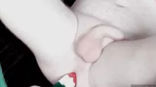 Femdom anal sex play