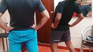 Arriving To Look For A Friend To Go To Training