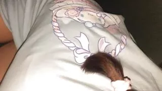 I took off my panties in a hurry because I wanted to have sex with my boyfriend.