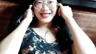 Cute Sexy Asian Horny Girl Show Ass and Pussy 11