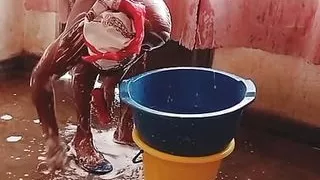 Bathing after getting fucked, please subscribe for more of me