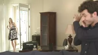 Usty MILF Emma Starr Is so Proud of Her Son's Friend's Success, She Fucks the Shit Out of Him.