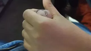 Shy Indian desi Bhabi homemade Handjob to his Boss for the first time