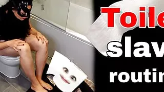 Femdom Toilet Slave Face Sitting Pussy Ass Licking Real Female Domination Submission Milf Stepmom