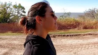 Drinking pee in the ecological reserve in a public bathroom - Part 2