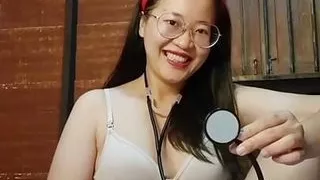 Sexy Asian cute girl masturbate