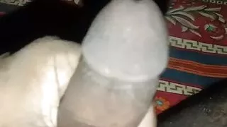 Big Black Dick solo Masturbation.Asian black cock
