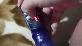 Pinay Finger with dildo