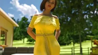 Helping the hotties #3 - Johannes took a sneak peak to see what the girl in the cabin is up to