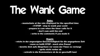 The wank game 3 - Table Torture - Try not to cum