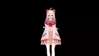 Jiaran Diana Hentai Chinese Vtuber Undress Dancing Mmd 3D Black Eyes Color Edit Smixix