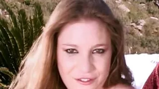 Two curvy babes pleasing a loaded BBC in the backyard