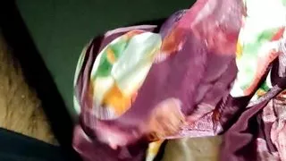Satin silk handjob porn - Fuck and cum on bhabhi suit (99)