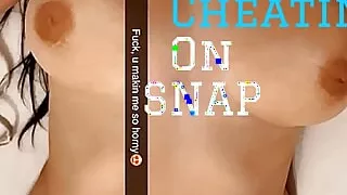 Stepsister Wants To Fuck Her Stepbrother And Sends Him Nudes On Snapchat After Visiting Stepmom Cuckold Sexting