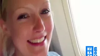 blowjob  and hj on an airplane