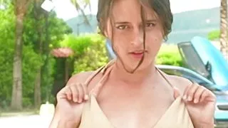 masturbation under the sun in the pool GGmansion