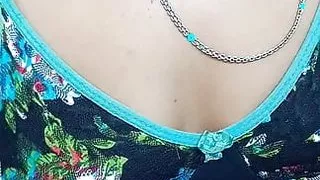 Beautiful girl cleaning pussy hair