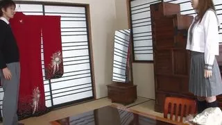 Japanese Hottie Sucks Two Massive Cock Then Gets Fucked Hard