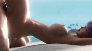 DOA Ayane Getting Fucked At The Beach
