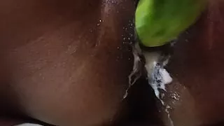 desi girl masturbate with cucumber
