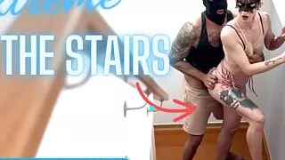 Intense Fuck - Fuck On Stairs