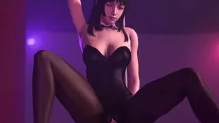 SFM Stripper Gentiana Riding A Big Cock