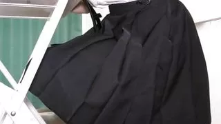 Test ◯ I have to concentrate during the strong, but my lower body and I take out the toy and hit the chestnut.