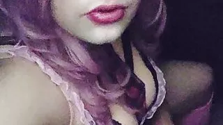 Sissy juvia jolie waiting for cocks in a gloryhole cabin of a adult cinema