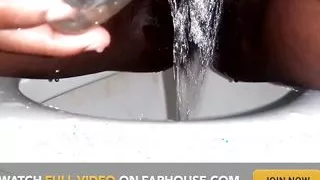 Leaving my pussy clean to be good food