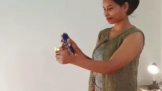 Amateur Threesome Two Horny Guys and One Hot Sexy Bikini Beautiful Cute Girl Playing at Home Sex