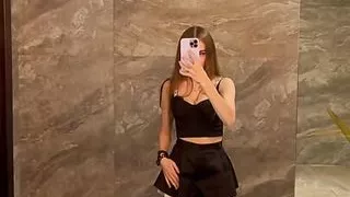 my 18 year old girl gives me a blowjob in the restroom of a restaurant, public