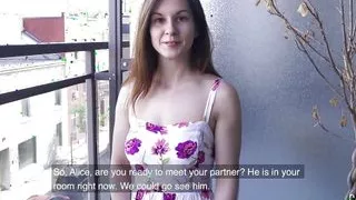 Sexy Babe Alice Paradise Squirts Like A Fountain After Hard Sex & Fingering - AMATEUR EURO