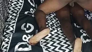 My brother fucks with his best friend in my bedroom pt 1