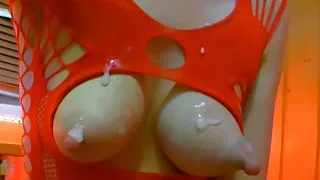 Tits fuck, anal crempie on stream with my wife. OKSiAnal