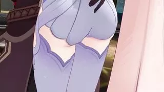 Genshin Impact - Kokomi - Sexy Thigh Sex