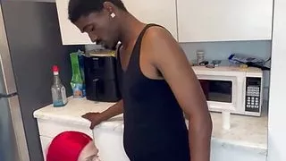 TS Throat is Always Better In the Kitchen onlyfans alexiakessel1