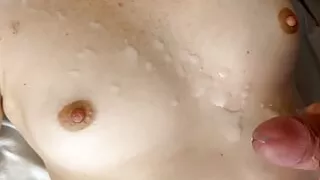 It's a great spray of cock