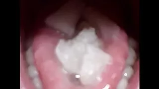 I love to let melt my own frozen cum in my mouth