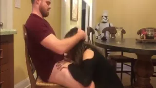 amazing milf blowing and riding her boyfriend 