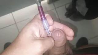 The soft friend had to be implanted in the dick