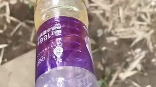 Fill bottle with pisd