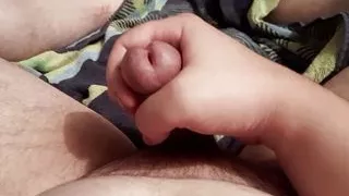 Big load after a long time without wanking