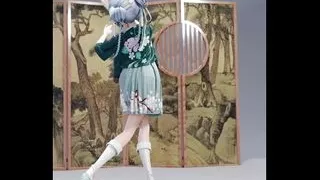 Sheng - Cute Asian Dance + Gradual Undressing (3D HENTAI)