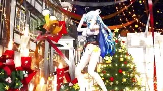 Sexy Teen Elf - Dancing With Cute White Panties + Gradual Undressing (3D HENTAI)