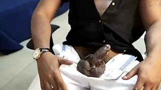 Verbal wank POV nuting my bull balls